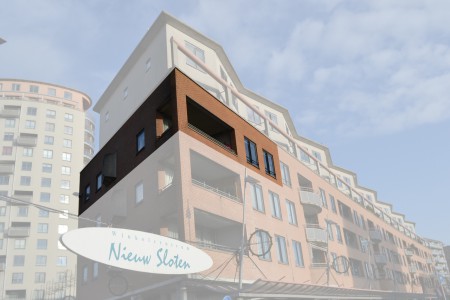 Hoekappartement op de derde verdieping